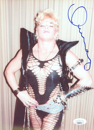 Luna Vachon signed 8x10 Photo (w/ JSA)