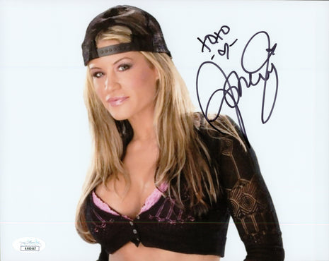Ashley Massaro signed 8x10 Photo (w/ JSA)