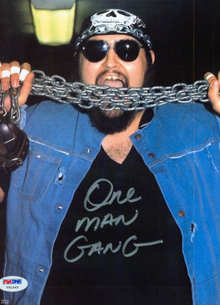 One Man Gang signed 8x10 Photo (w/ PSA)