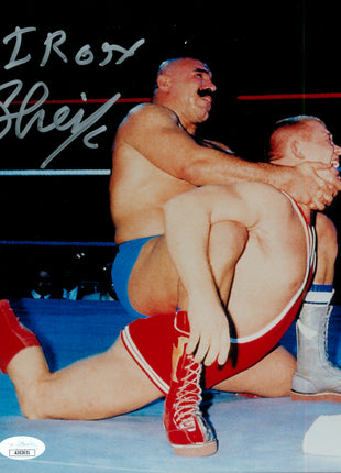 Iron Sheik signed 8x10 Photo (w/ JSA)