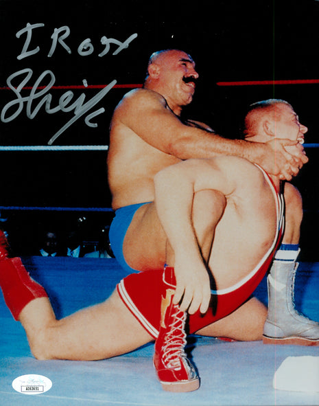 Iron Sheik signed 8x10 Photo (w/ JSA)