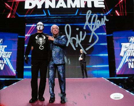 Ric Flair signed 8x10 Photo (w/ JSA)