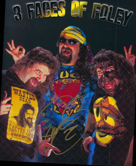 Mick Foley signed 8x10 Photo