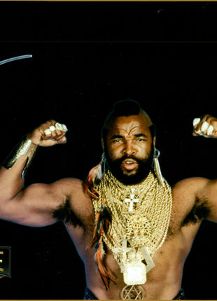 Mr T signed 8x10 Photo (w/ OfficialPix Cert)