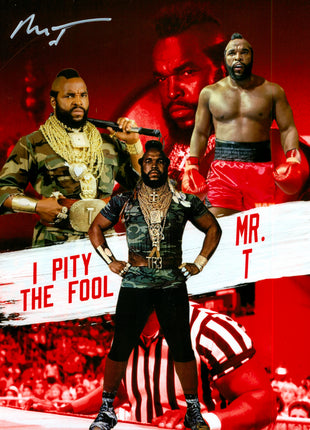 Mr T signed 8x10 Photo (w/ OfficialPix Cert)