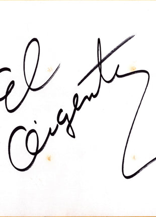 El Gigante signed Japanese Shikishi Board