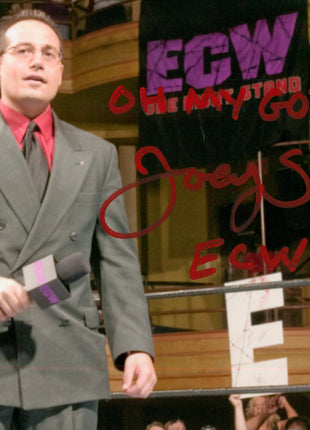 Joey Styles signed 8x10 Photo