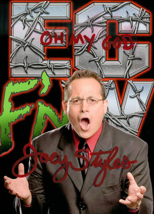 Joey Styles signed 8x10 Photo