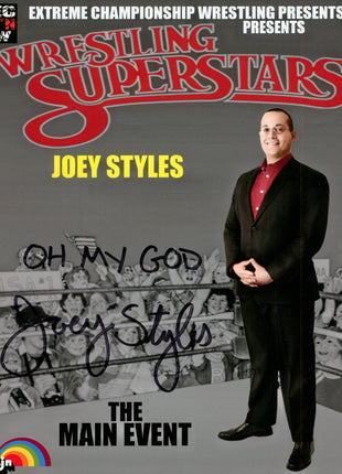 Joey Styles signed 8x10 Photo