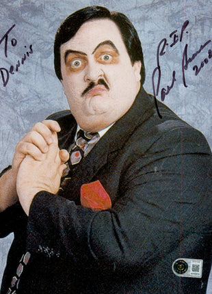 Paul Bearer signed 8x10 Photo (w/ Beckett)