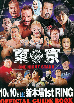 Tommy Dreamer, Sabu & Genie triple signed Japanese Program