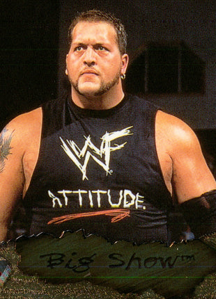 Big Show signed Trading Card #6 (In-studio Signing 9/26/26)