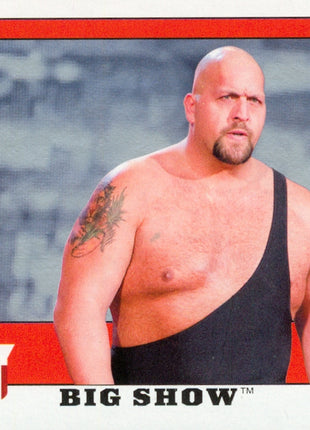 Big Show signed Trading Card #13 (In-studio Signing 9/26/26)