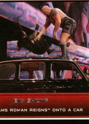 Big Show signed Trading Card #23 (In-studio Signing 9/26/26)