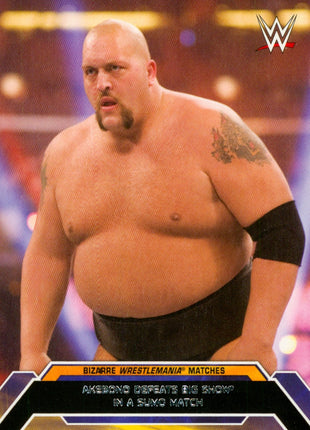Big Show signed Trading Card #24 (In-studio Signing 9/26/26)