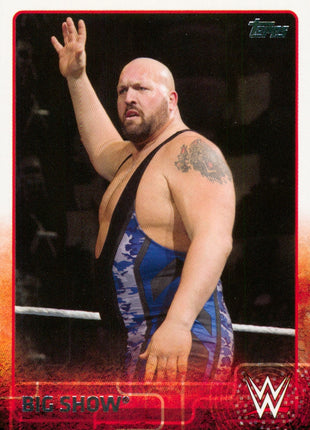 Big Show signed Trading Card #27 (In-studio Signing 9/26/26)