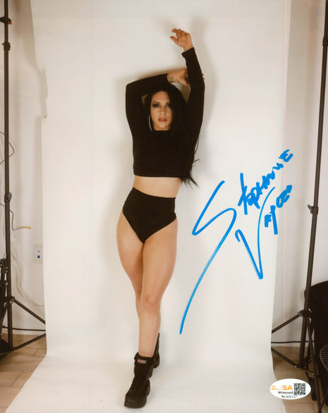 Stephanie Vaquer signed 8x10 Photo (w/ JSA)