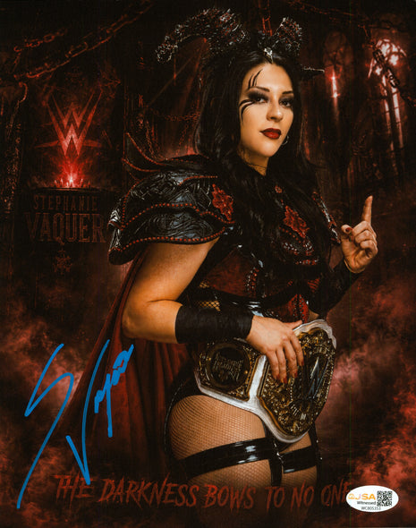 Stephanie Vaquer signed 8x10 Photo (w/ JSA)