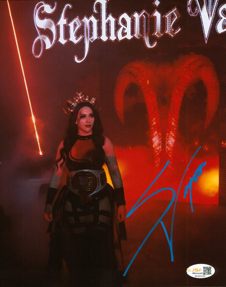 Stephanie Vaquer signed 8x10 Photo (w/ JSA)