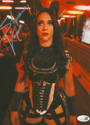 Stephanie Vaquer signed 8x10 Photo (w/ JSA)
