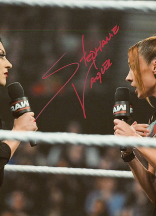 Stephanie Vaquer signed 8x10 Photo (w/ JSA)
