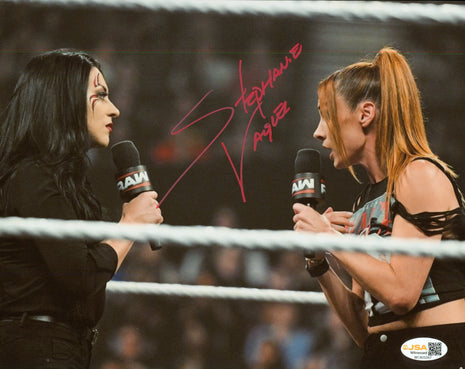 Stephanie Vaquer signed 8x10 Photo (w/ JSA)