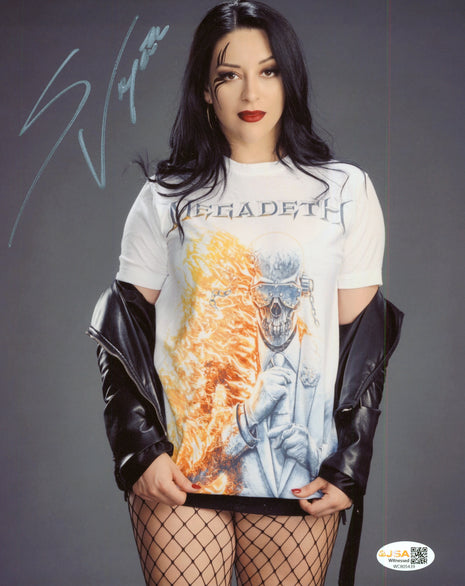 Stephanie Vaquer signed 8x10 Photo (w/ JSA)