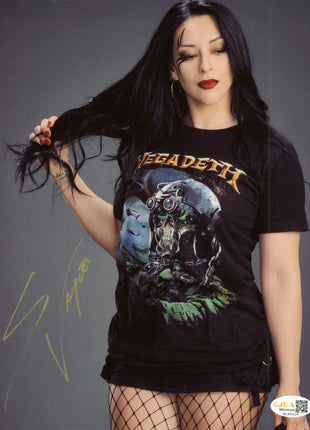 Stephanie Vaquer signed 8x10 Photo (w/ JSA)