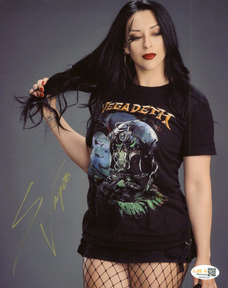 Stephanie Vaquer signed 8x10 Photo (w/ JSA)