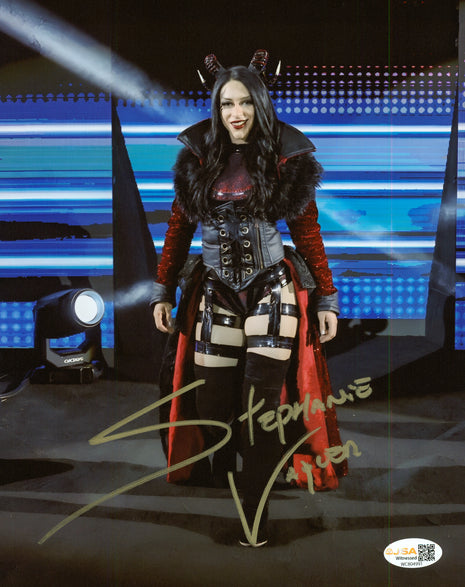 Stephanie Vaquer signed 8x10 Photo (w/ JSA)