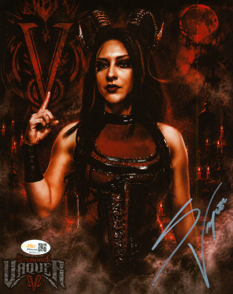 Stephanie Vaquer signed 8x10 Photo (w/ JSA)