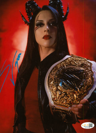 Stephanie Vaquer signed 8x10 Photo (w/ JSA)