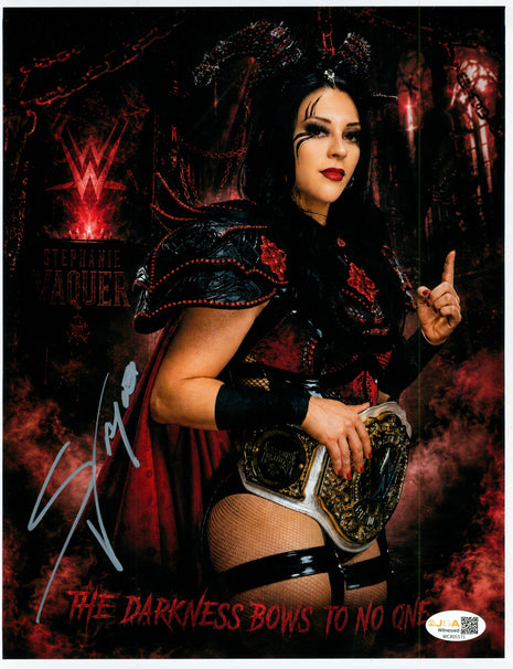 Stephanie Vaquer signed 8x10 Photo (w/ JSA)