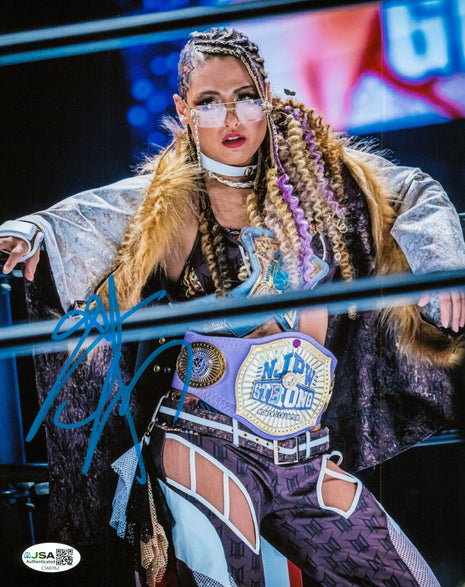 Giulia signed 8x10 Photo Inscribed (w/ JSA)
