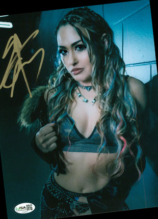 Giulia signed 8x10 Photo (w/ JSA)