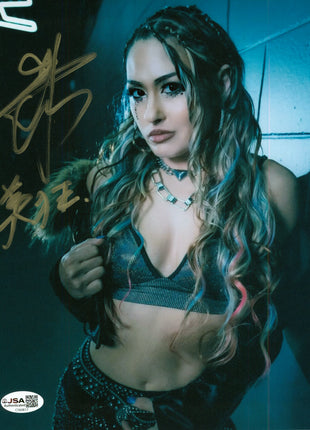 Giulia signed 8x10 Photo Inscribed (Beautiful Madness) (w/ JSA)