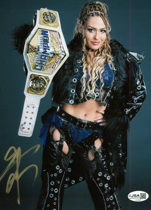 Giulia signed 8x10 Photo (w/ JSA)