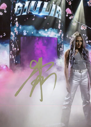 Giulia signed 8x10 Photo (w/ JSA)