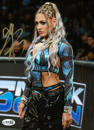 Giulia signed 8x10 Photo (w/ JSA)