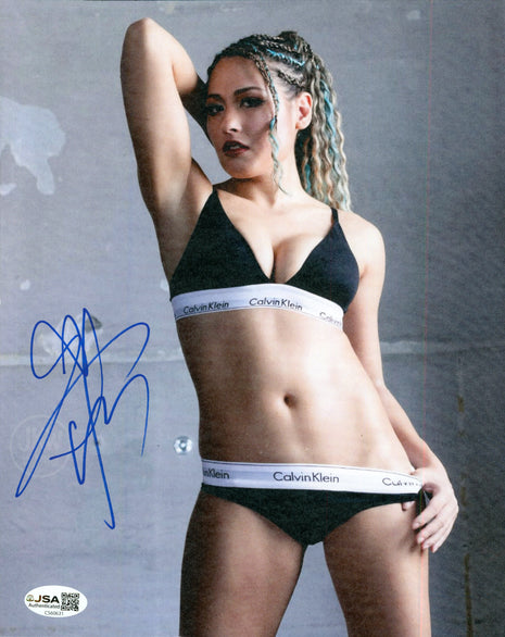 Giulia signed 8x10 Photo (w/ JSA)
