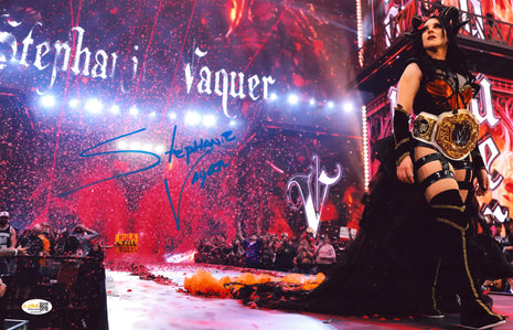 Stephanie Vaquer signed 11x17 Photo (w/ JSA)