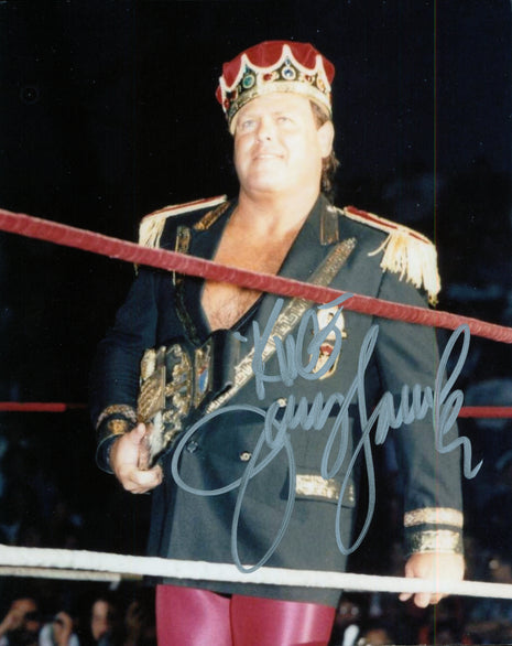 Jerry Lawler signed 8x10 Photo