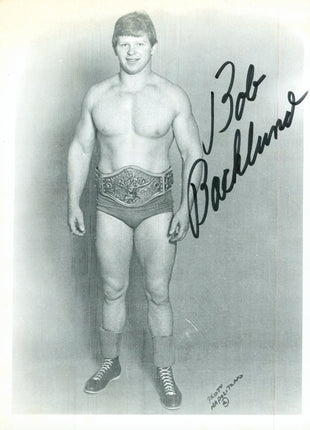 Bob Backlund signed 8x10 Photo