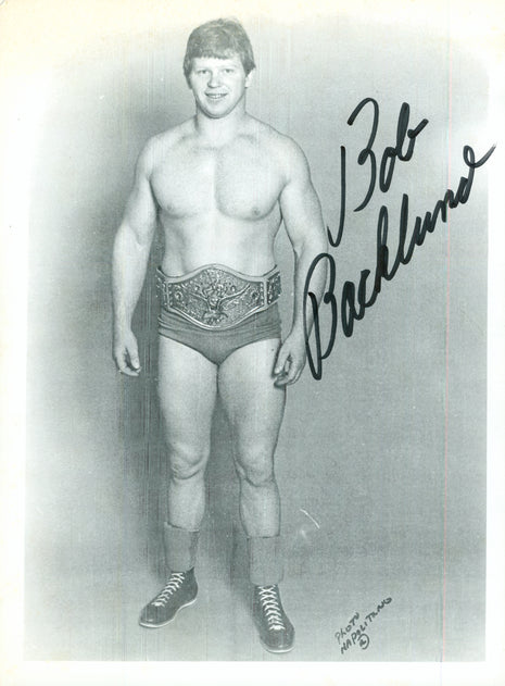 Bob Backlund signed 8x10 Photo