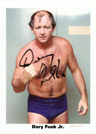 Dory Funk Jr signed 8x10 Photo