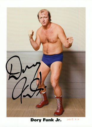 Dory Funk Jr signed 8x10 Photo