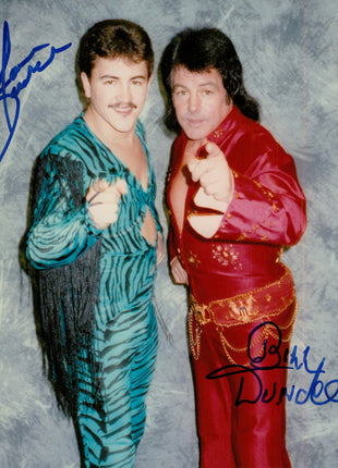 Bill Dundee & Jamie Dundee dual signed 8x10 Photo