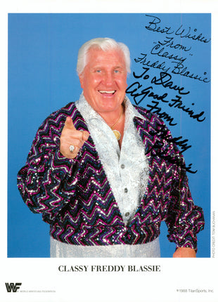 Freddie Blassie signed 8x10 Photo
