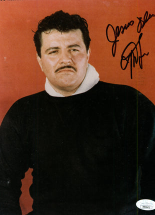 Lou Albano signed 8x10 Photo (w/ JSA)