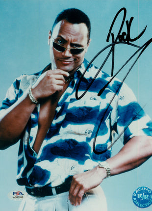 The Rock signed 8x10 Photo (w/ PSA)